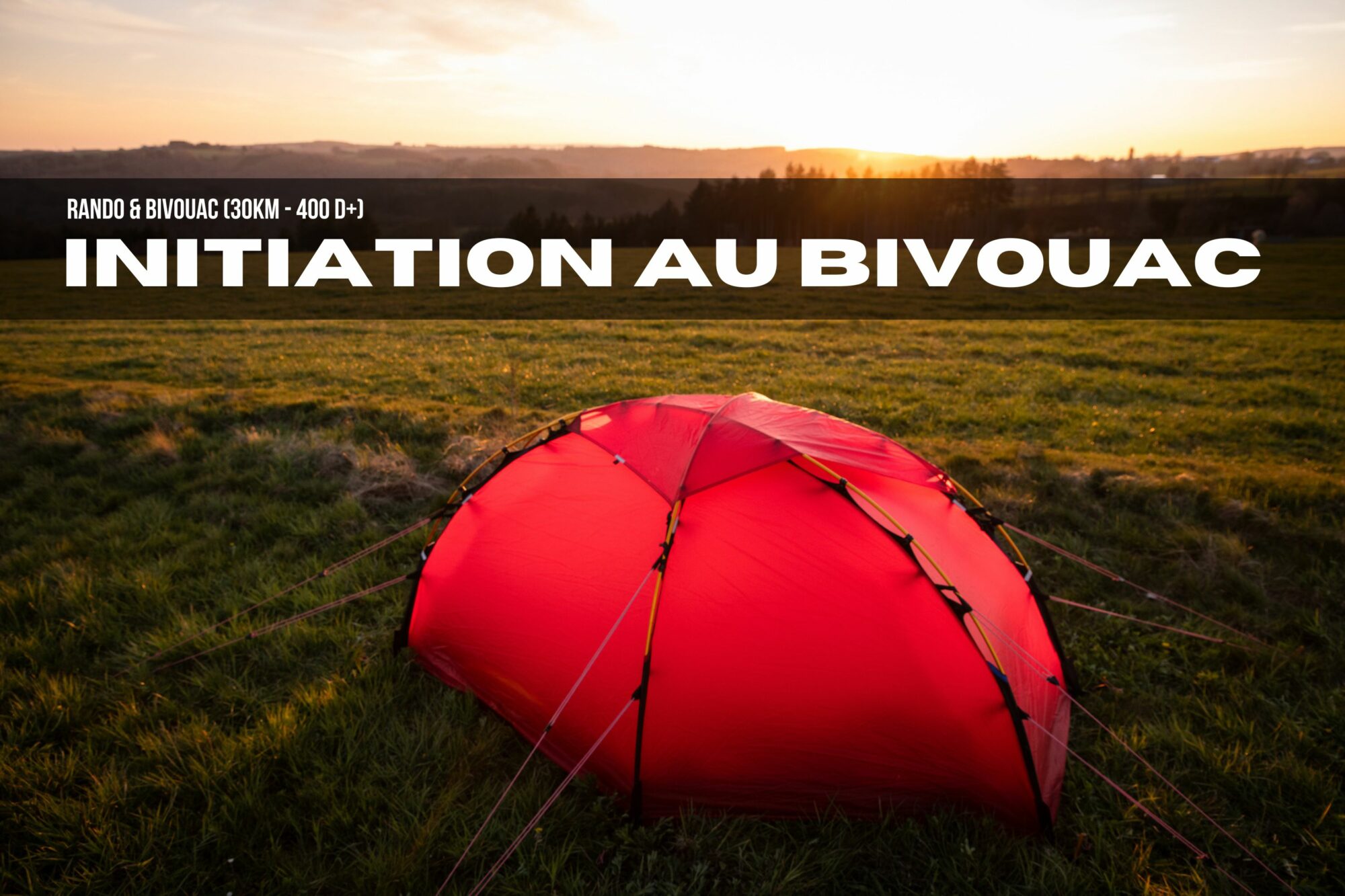 Initiation Rando et bivouac en Ardenne